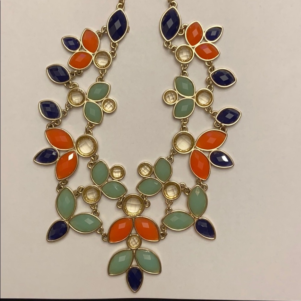 J.Crew Statement Necklace 🟢🔵🟠